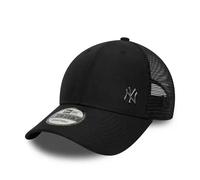 New Era Adult's 9Forty Trucker Flawless MLB New York Yankees Trucker Baseball Cap Hat Black
