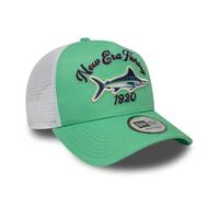New Era Fishing A-Frame Trucker Cap Green 60112685