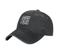 Trucker Cap Not Sure If I'm Fat Or Pregnant Vintage Snapback Cap Anti Uv Outdoor Hat for Sports Activities Outdoor