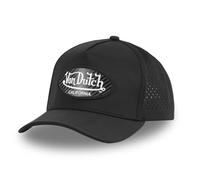 Trucker Cap with Mesh Mesh and Print Rubber Sport, Black, One Size
