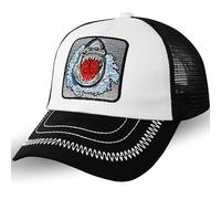Trucker Cap with Motif The Farm Great White Shark, Adjustable Urban Baseball Cap Peaked Cap, Snapback Cap with Closure, One Size