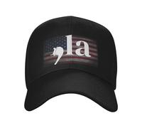 Trucker Caps Cat Comma La38 Black Dad Cap Lightweight Baseball Hats Breathable Trucker Hat for Outdoor Holiday Travel Running