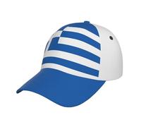 Trucker Caps Cute Greece Flag Greek Flag Sports Cap Summer Sun Baseball Caps Breathable Trucker Hat for Walking Holiday Travel Running