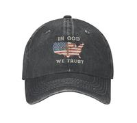 Trucker Caps in God We Trust Dad Cap Breathable Baseball Hats Adjustment Sports Cap for Outdoor Running Holiday Travel