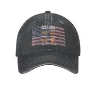 Trucker Caps Know Your Parasites Anti-Casquette 91 Black Baseball Hats Summer Sun Baseball Caps Breathable Trucker Hat for Running Outdoor Workouts