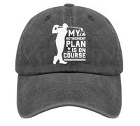 Trucker Caps My Retirement Plan is On Course Dad Cap Summer Sun Baseball Caps Adjustment Sports Cap for Running Walking Workouts