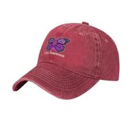 Trucker Caps Personalised,Premium Plain Hat Lupus Awareness Butterfly Sport Caps for Adult Golf Women