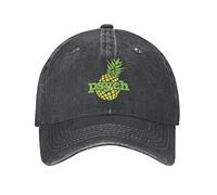 Trucker Caps Psych Pineapple Black Baseball Hats Lightweight Baseball Caps Breathable Sports Cap for Running Outdoor Walking