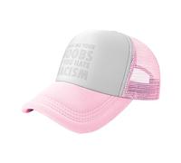 Trucker Caps Show Me Your Boobs If You Hate Racism Baseball Caps Summer Sun Sports Cap Breathable Trucker Hat for Workouts Outdoor Holiday Travel