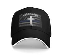 Trucker Caps Us Army Chaplain Corps Veteran Sports Cap Lightweight Baseball Hats Adjustment Dad Cap for Running Outdoor Walking