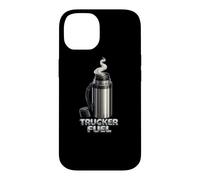 Trucker Fuel Coffee Thermos Truck Driver Long Haul Diesel Case for iPhone 14
