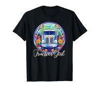 Trucker Girl Women Truck Driver Trucking T-Shirt