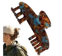 Trucker Hat Clip, Strong Hair Claw Holder, 3.94x1.77x1.18 Inches Portable Accessory with Secure Grip, Baseball Cap Fastener, Stylish Hair Tool with Modern Design, Girls Travel Clip for Hiking