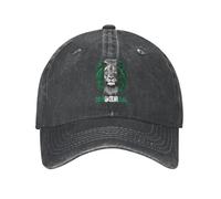 Trucker Hat Nigeria Nigerian Flag Lion Adjustable Snapback Hat Cool Denim Snapback Cap for All Seasons Sports Birthday
