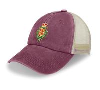 Trucker Hats for Big Heads,Wine Red Mesh Caps,Large Summer Sports Cap,Wales National Flag Emblem Baseball Caps,Baseball Cap Adjustable Lightweight Running Sun Hat