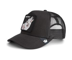 Trucker The Farm Classic Lupo The Lone Wolf - female - Goorin Bros - Hats & Caps - Black - ONE SIZE - Accessories ONE SIZE