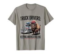 Trucker Truck Driver 18 Wheeler Semi Truck T-Shirt