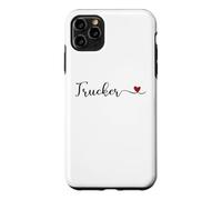 Trucker Typography with a Heart Case for iPhone 11 Pro Max