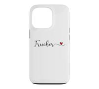 Trucker Typography with a Heart Case for iPhone 13 Pro