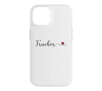 Trucker Typography with a Heart Case for iPhone 14