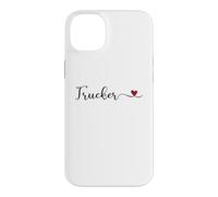 Trucker Typography with a Heart Case for iPhone 14 Plus