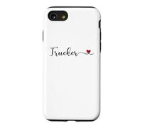 Trucker Typography with a Heart Case for iPhone SE (2020) / 7/8