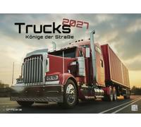 Trucks Calendar 2026 - Truck - Kings of the Streets - Premium Wall Calendar DIN A2 (Extra Large: Approx. 60 cm x 42 cm)