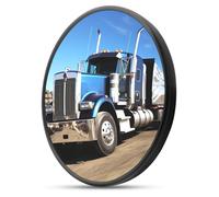 Trucks Convex Mirror for Enhanced Safety Adjustable Truck Mirror with Improved Field of View Reducing Blind Spots Ideal for Truck Tractor (1, 5.7")