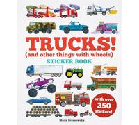 Trucks! Sticker Book: (And Other Things With Wheels) - Over 250 stickers!