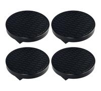 Trucktok Black Round Type Jack Pad Adapter Replacement for 135 335 535 E82 E88 E46 E90 E91 E92 E93 E38 E39 E60 E61 E63 E64 E65 E66 E70 E71 E89 X5 X6 X3 1M M3 M5 M6 F01 F02 F30 F10(4 Pack)