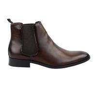 TruClothing Men's Chelsea Slip On Ankle Boots - Brown 12 UK