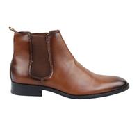 TruClothing Men's Chelsea Slip On Ankle Boots - Tan 8 UK