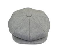 TruClothing Men's Classic Wool Blend Newsboy Hat Flat Cap in Grey | Size: 20 inches TruClothing Grey 20 inches
