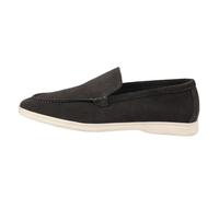 TruClothing Men's Loafers Suede Slip On Boat Shoes Casual Classic Comfort Fit - Black 10 UK