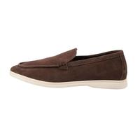 TruClothing Men's Loafers Suede Slip On Boat Shoes Casual Classic Comfort Fit - Brown 9 UK