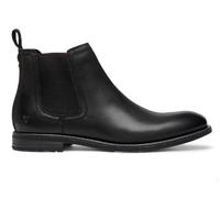 TruClothing Men's Slip On Leather Formal Chelsea Ankle Boots in Black | Size: 8 TruClothing Black 8
