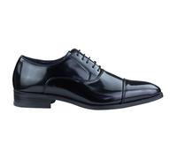 TruClothing Men's Smart Formal Shoes Patent Round Toe VIntage 1920s in Black | Size: 6 TruClothing Black 6