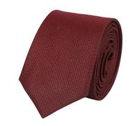 TruClothing Men's Tie Pocket Sqaure Set Formal Solid Necktie - Wine