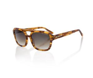 TruClothing Sunglasses Brown Rectangle Polarized UV Protection Unisex Eyewear - Brown