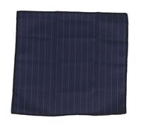 TruClothing Tie Pocket Square Tweed Pin Stripe in Navy TruClothing Navy One Size