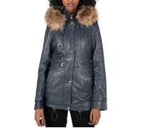 TruClothing Women's Removable Hood with Parka Coat in Grey | Size: Large TruClothing Grey L