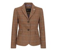 TruClothing Women's TPSTZ - Formal Tweed Woll Blend Blazer Office Work in Light Brown | Size: 10 TruClothing Light Brown 10