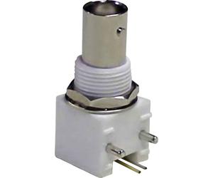TruComponents 160856 BNC connector Plug, vertical mount 50 O