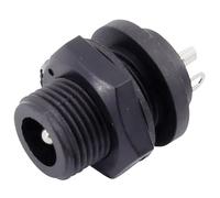 TruComponents 201165 Low power Plug, straight 5.5 mm 2.1 mm