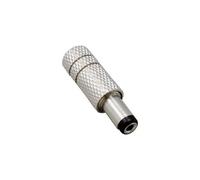 TruComponents 201218 Low power Plug, straight 5.50 mm 2.10 mm