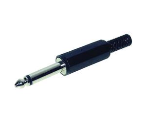 TruComponents 202583 6.35 mm audio jack Plug, straight,Pins:2 Mono...