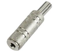 TruComponents 202588 3.5 mm audio jack Socket, straight,Pins:2 Mon...