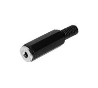 TruComponents 202647 2.5 mm audio jack Connector, straight,Pins:2 ...
