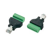 TruComponents 240006 RJ45 connector with screw connection Plug, st...