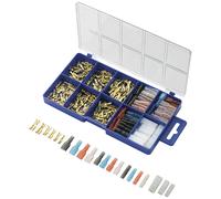 TruComponents 330066 Crimp set 0.50 mm² 2.50 mm² Clear/Black/Red/B...